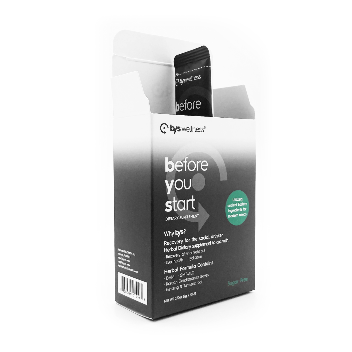 10 BYS sticks in a box BYS WELLNESS